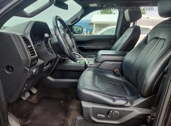 1FMJU2AT2JEA57796 2018 FORD EXPEDITION Black Front interior view