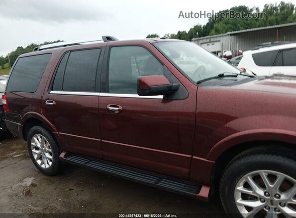 1FMJU2AT3HEA26342 2017 FORD EXPEDITION Dark Brown Widok wnętrza 360 stopni