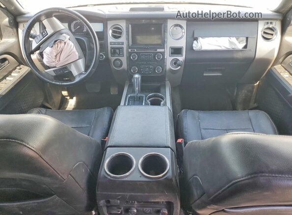 1FMJU2AT4HEA47605 2017 FORD EXPEDITION Silver Вид панелі приладів