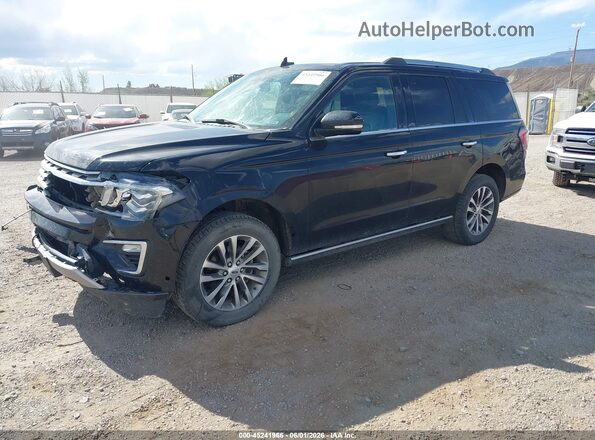 1FMJU2AT4JEA44743 2018 FORD EXPEDITION Черный Передняя левая четверть