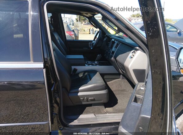 1FMJU2AT5HEA62145 2017 FORD EXPEDITION Черный Вид салона спереди