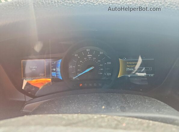 1FMJU2AT7HEA09902 2017 FORD EXPEDITION Blue Vista del cuadro de instrumentos