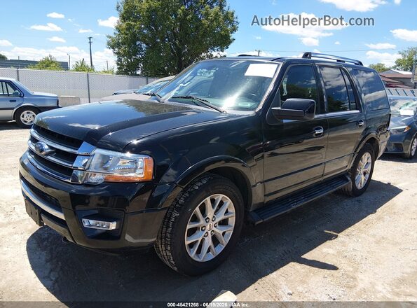 1FMJU2AT8GEF56420 2016 FORD EXPEDITION Black Vista tres cuartos delantera izquierda