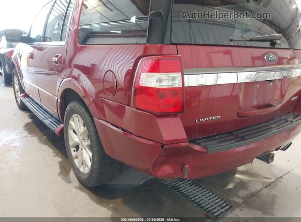 1FMJU2ATXGEF49288 2016 FORD EXPEDITION Red Դիմացի տեսք