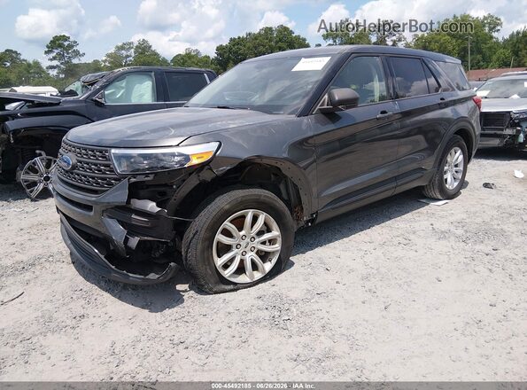 1FMSK7BH2LGB43568 2020 FORD EXPLORER Серый Передняя левая четверть