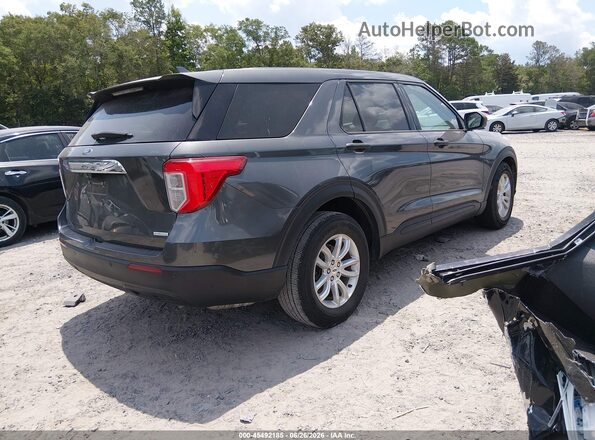 1FMSK7BH2LGB43568 2020 FORD EXPLORER Серый Задняя правая четверть