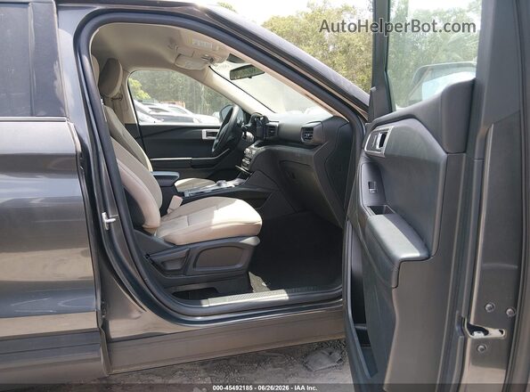 1FMSK7BH2LGB43568 2020 FORD EXPLORER Серый Вид салона спереди