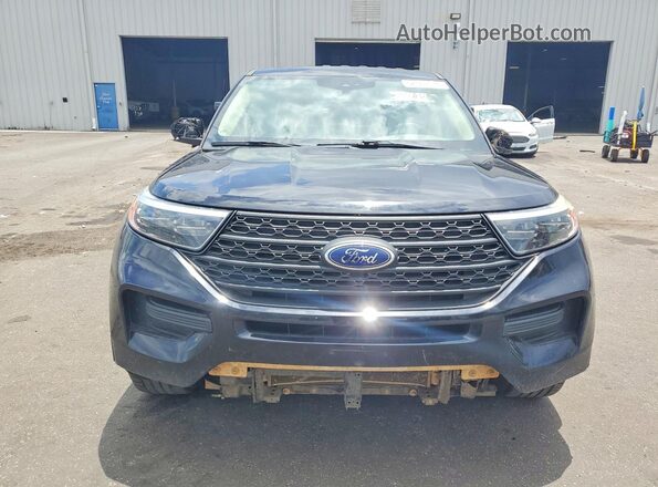 1FMSK7BH2MGB11561 2021 FORD EXPLORER Black Front view