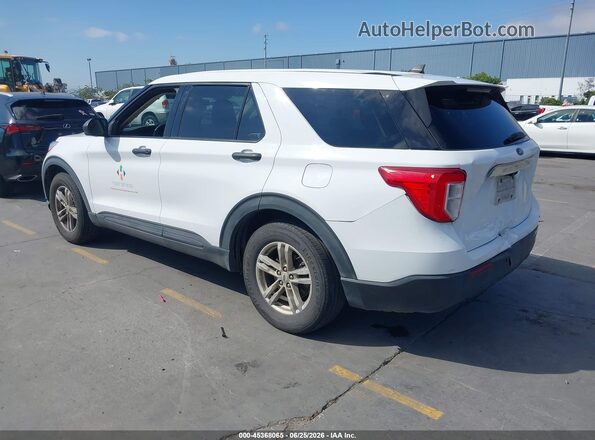1FMSK7BH3NGA99714 2022 FORD EXPLORER White Հետևի ձախ