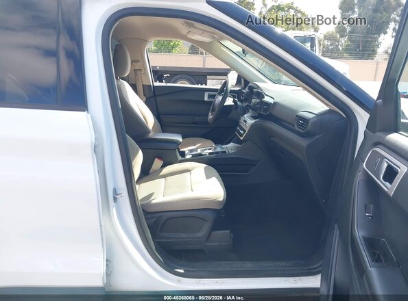 1FMSK7BH3NGA99714 2022 FORD EXPLORER White Սալոնի դիմացի տեսք