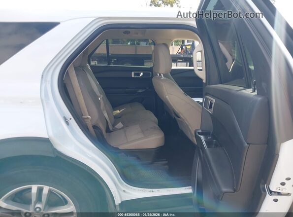 1FMSK7BH3NGA99714 2022 FORD EXPLORER White VIN կոդի պիտակի տեսք