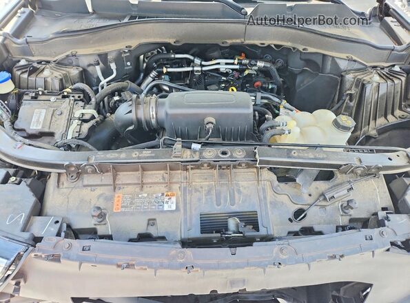 1FMSK7BH7MGB90452 2021 FORD EXPLORER Charcoal ძრავის განყოფილების ხედი