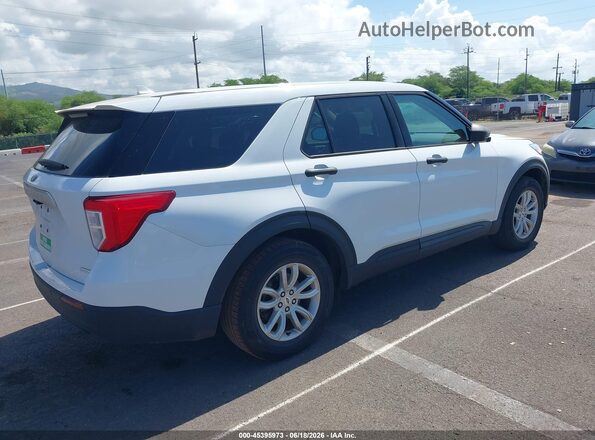 1FMSK7BH8LGC99470 2020 FORD EXPLORER White Trasero derecho