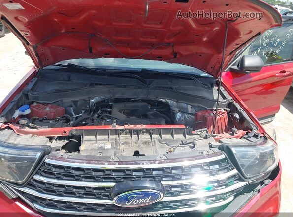1FMSK7DH0LGA14211 2020 FORD EXPLORER Red Rear view