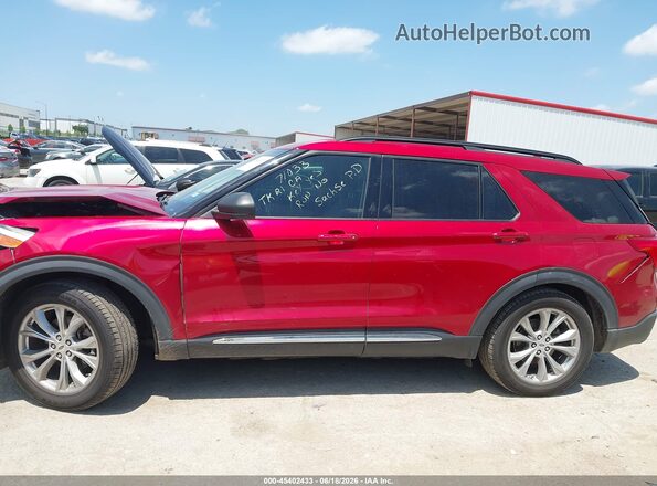 1FMSK7DH0LGA14211 2020 FORD EXPLORER Red 360 interior view