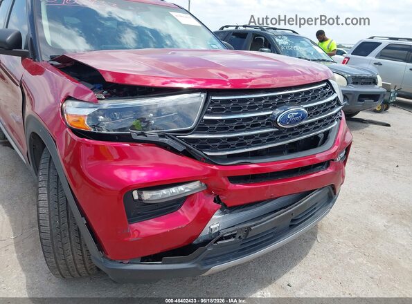 1FMSK7DH0LGA14211 2020 FORD EXPLORER Red Front view