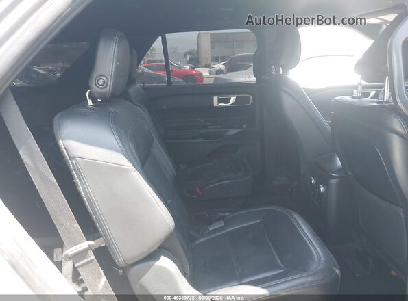 1FMSK7DH0LGA23801 2020 FORD EXPLORER Silver Widok naklejki z numerem VIN