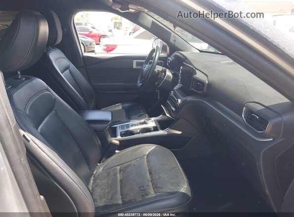 1FMSK7DH0LGA23801 2020 FORD EXPLORER Silver Widok wnętrza z przodu