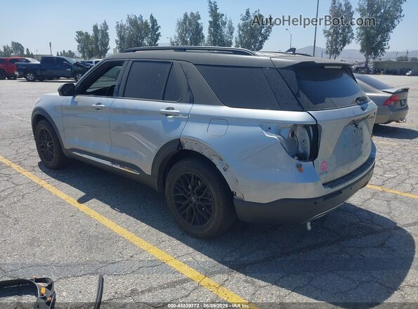 1FMSK7DH0LGA23801 2020 FORD EXPLORER Silver Tył lewy