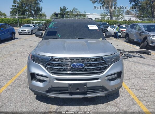 1FMSK7DH0LGA23801 2020 FORD EXPLORER Silver Widok wnętrza z tyłu