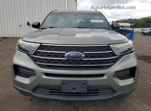 1FMSK7DH0LGB14549 2020 FORD EXPLORER Green 