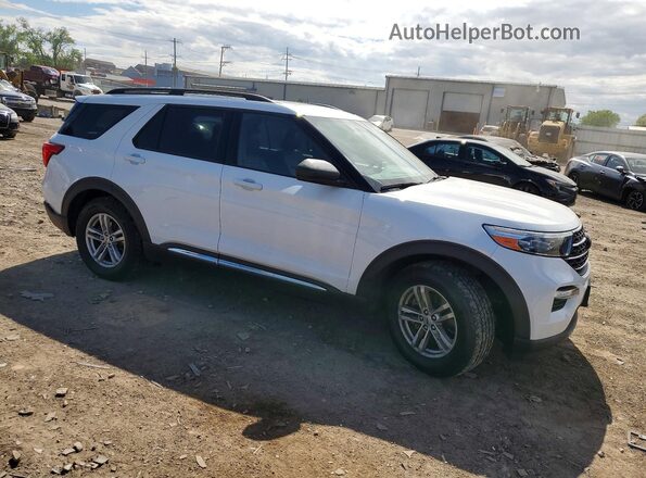 1FMSK7DH0LGB29150 2020 FORD EXPLORER Белый Передняя правая четверть