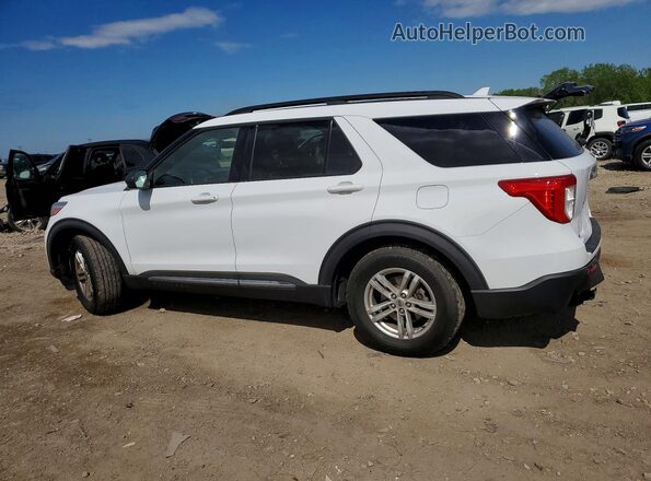 1FMSK7DH0LGB29150 2020 FORD EXPLORER Белый Задняя левая четверть