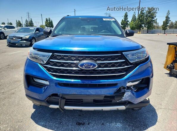 1FMSK7DH0LGC47859 2020 FORD EXPLORER Blue 