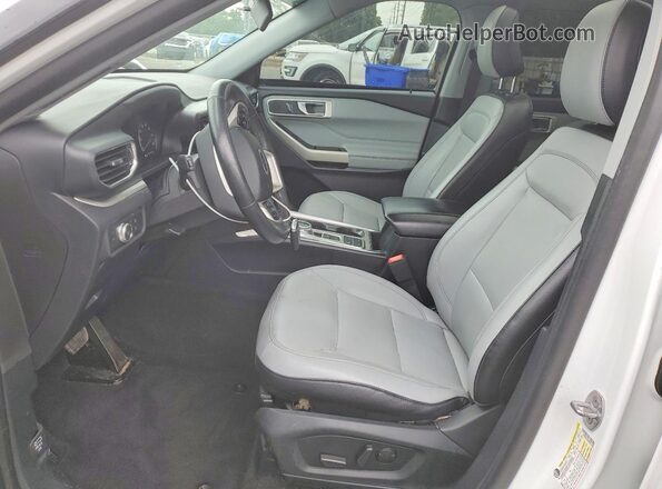 1FMSK7DH0MGA11665 2021 FORD EXPLORER White Սալոնի դիմացի տեսք