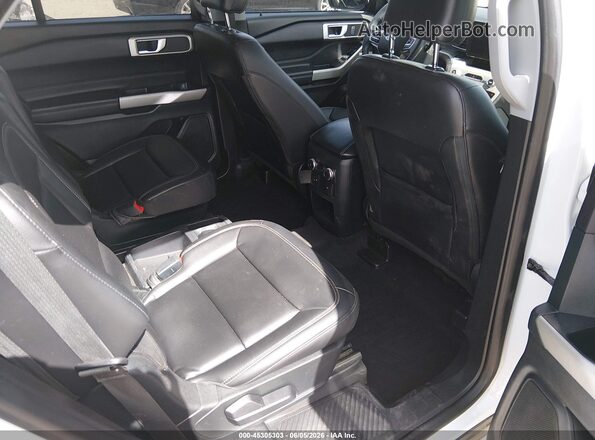 1FMSK7DH0MGA24447 2021 FORD EXPLORER Белый Вид наклейки с VIN-кодом