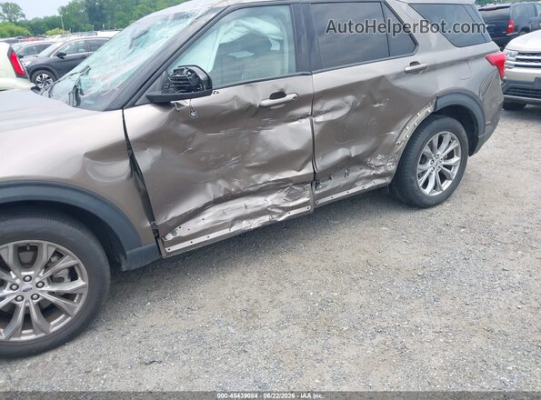 1FMSK7DH0MGB76115 2021 FORD EXPLORER Gold Դիմացի տեսք