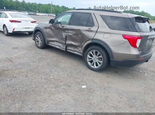 1FMSK7DH0MGB76115 2021 FORD EXPLORER Gold Հետևի ձախ