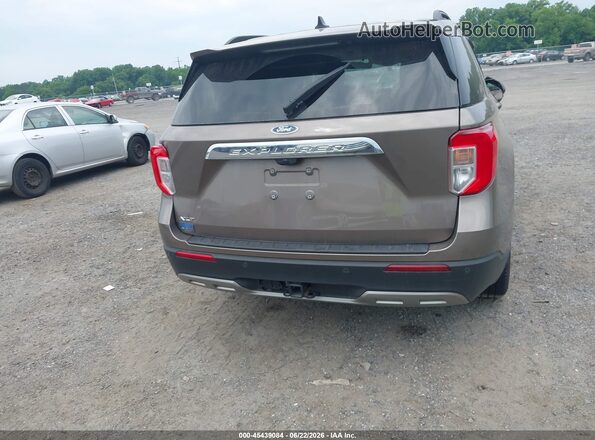 1FMSK7DH0MGB76115 2021 FORD EXPLORER Gold 