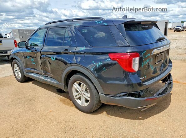 1FMSK7DH0NGA52119 2022 FORD EXPLORER Black Trasero izquierdo
