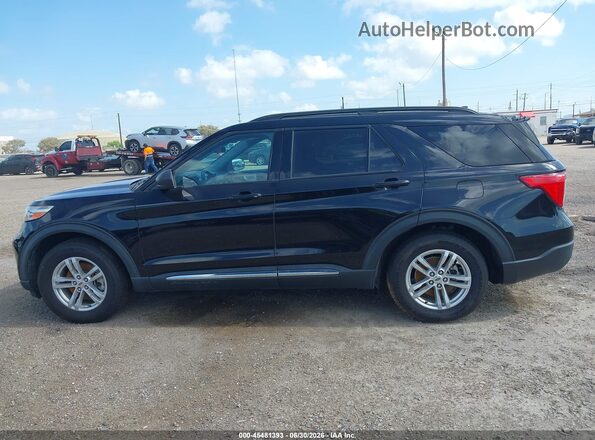 1FMSK7DH0NGB77377 2022 FORD EXPLORER Черный Панорамный вид салона 360°