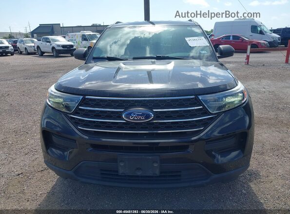 1FMSK7DH0NGB77377 2022 FORD EXPLORER Черный Вид щитка приборов