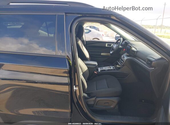 1FMSK7DH0PGA36358 2023 FORD EXPLORER Black წინა სალონის ხედი