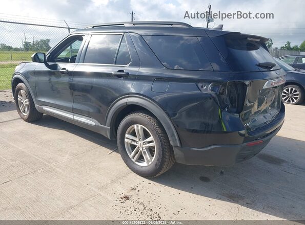 1FMSK7DH0PGA36358 2023 FORD EXPLORER Black უკანა მარცხენა