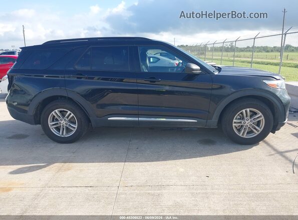 1FMSK7DH0PGA36358 2023 FORD EXPLORER Black უკანა სალონის ხედი