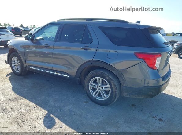 1FMSK7DH0PGB19112 2023 FORD EXPLORER Серый Задняя левая четверть