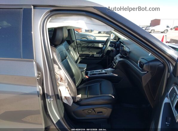 1FMSK7DH0PGB19112 2023 FORD EXPLORER Серый Вид салона спереди