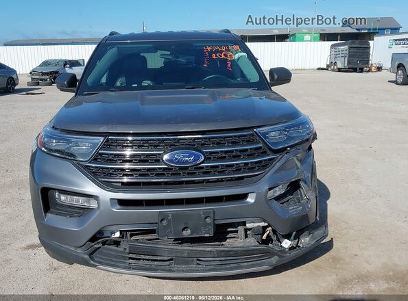 1FMSK7DH0PGB19112 2023 FORD EXPLORER Серый Вид щитка приборов