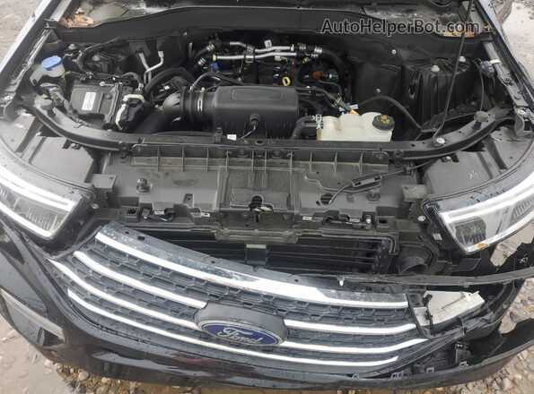 1FMSK7DH0PGB74126 2023 FORD EXPLORER Black Widok wnętrza 360 stopni