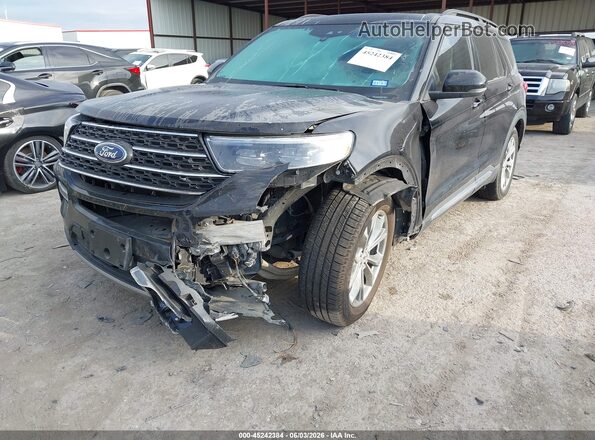 1FMSK7DH0PGC09618 2023 FORD EXPLORER Black Widok z przodu