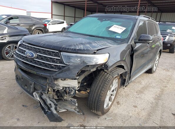 1FMSK7DH0PGC09618 2023 FORD EXPLORER Black Przód lewy
