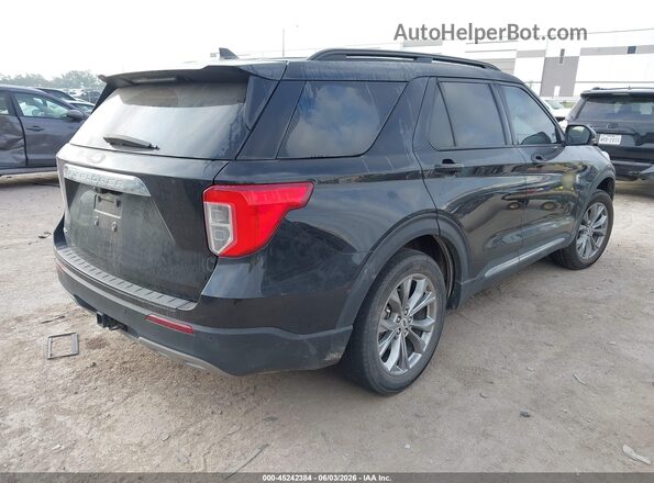 1FMSK7DH0PGC09618 2023 FORD EXPLORER Black Tył prawy