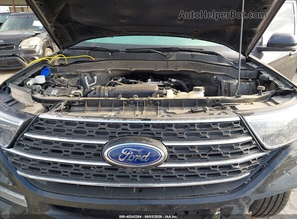 1FMSK7DH0PGC09618 2023 FORD EXPLORER Black Widok z tyłu