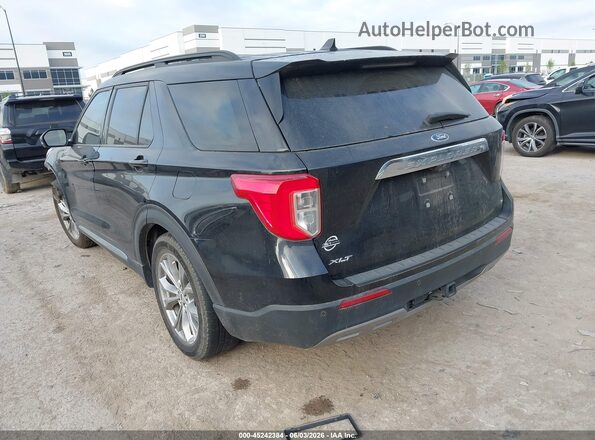 1FMSK7DH0PGC09618 2023 FORD EXPLORER Black Tył lewy