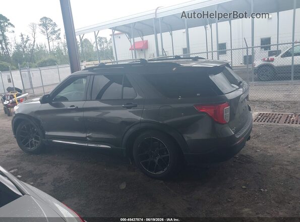 1FMSK7DH1LGB71925 2020 FORD EXPLORER Gray Widok wnętrza 360 stopni