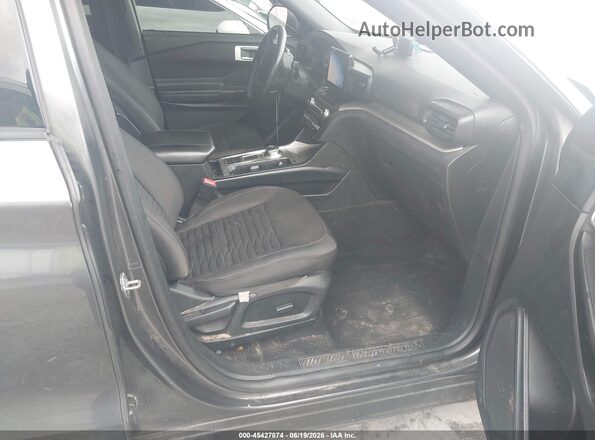 1FMSK7DH1LGB71925 2020 FORD EXPLORER Gray Widok wnętrza z przodu